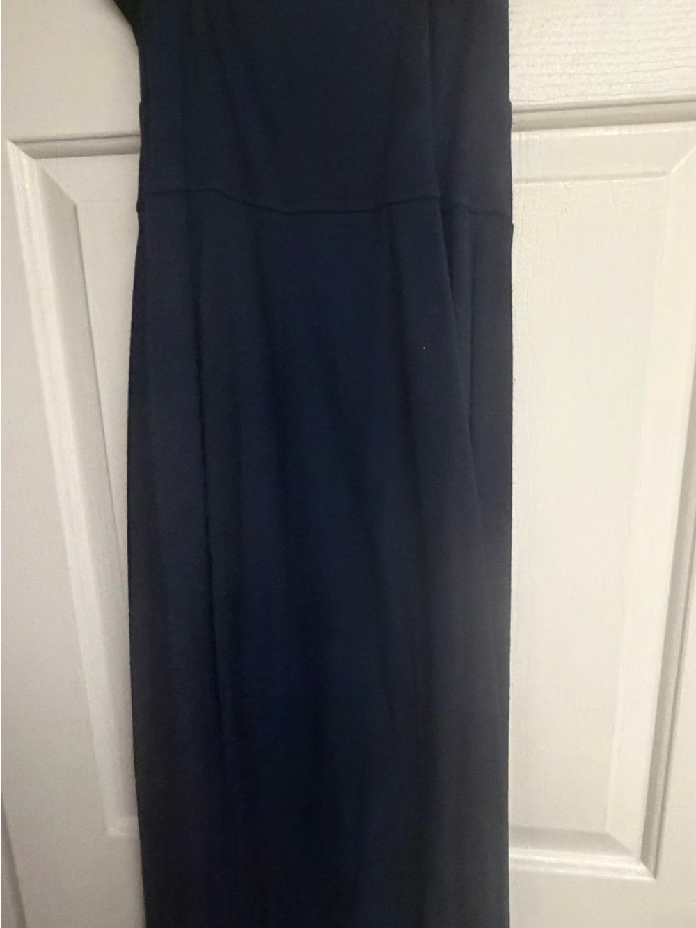 Francesca's Collections Navy Maxi Skirt - Sleek Long Straight Design